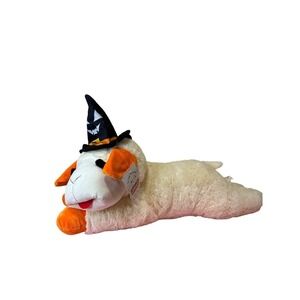 NWT Lamb‎ Chop Halloween Dog Toy Witch Hat Pumpkin Jackolantern Dog Toy 24"
